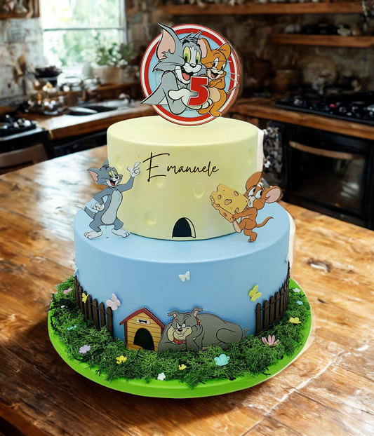 Torta Scenografica Tom & Jerry