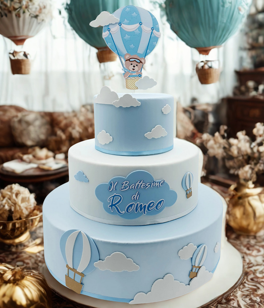 Torta Scenografica Mongolfiera
