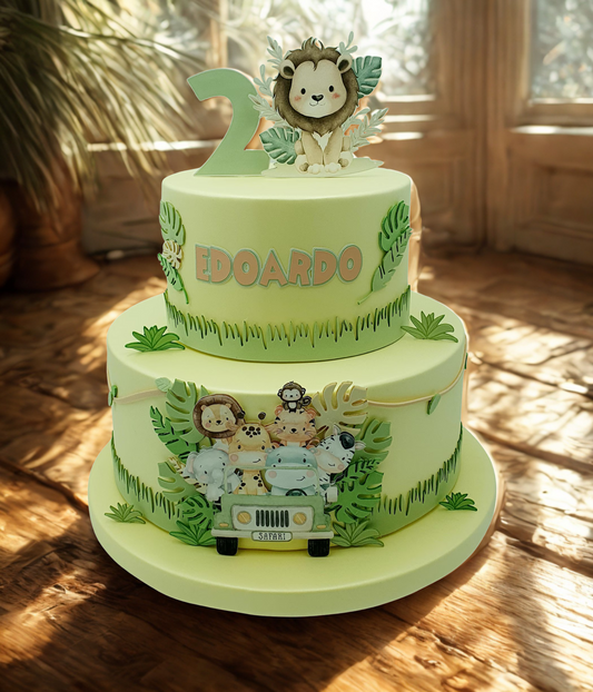 Torta Scenografica Savana