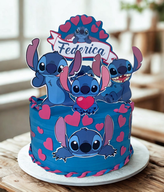Torta Scenografica Stitch